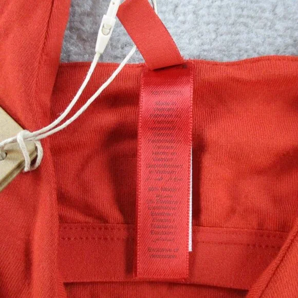 SKIMS Smooth Lounge Skimpy Strap Cami Womens XS Terra Red NWT NEW - Picture 4 of 8